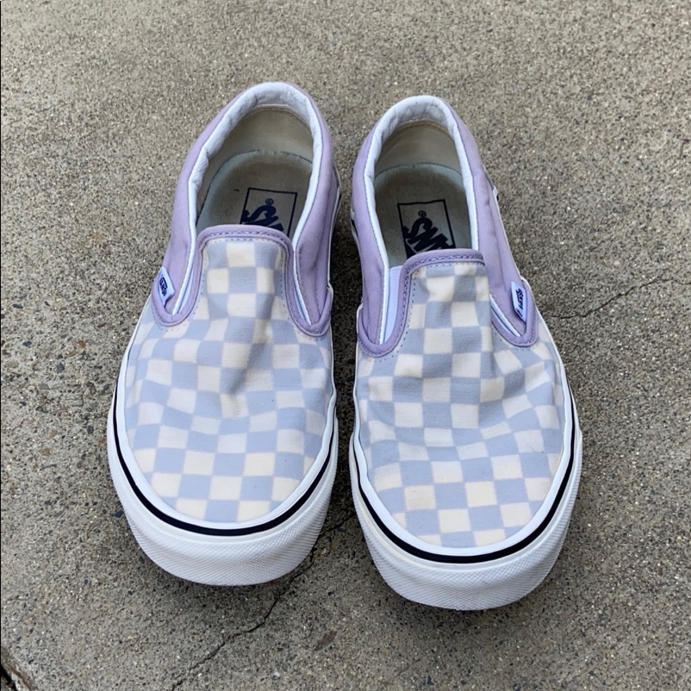 checkered vans